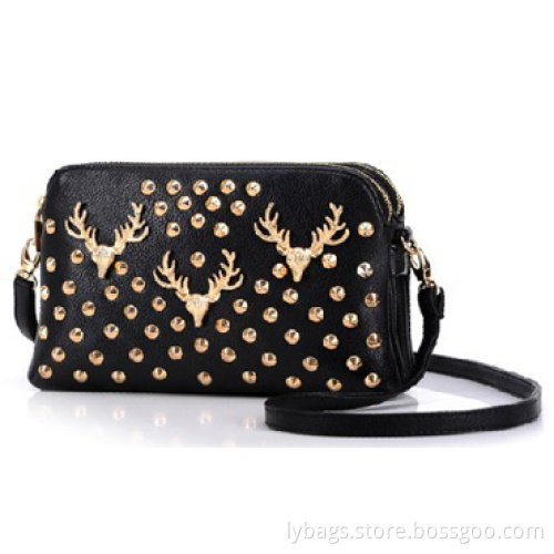Fashion Rivets Handbags, Ladies Bags, Leather Bags